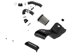 Alternative view of aFe 21-22 Ford F-150 Raptor V6-3.5L(tt) Momentum XP Cold Air Intake System Blk w/ Pro Dry S Filter
