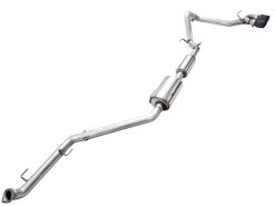 AWE Exhaust for 4th Gen Toyota Tacoma Dual Diamond Black Tips - Image 8