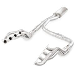 Alternative view of Stainless Works 2011-14 F-150 5.0L 1-3/4in Primaries 3in High-Flow Cats X-Pipe