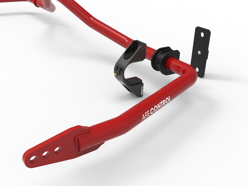 aFe Control 22-24 Toyota Tundra V6-3.5L (tt) Rear Sway Bar - Red - Image 3