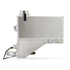 Alternative view of Mishimoto 01-07 Chevy/GMC 6.6L Duramax Degas Tank - Natural