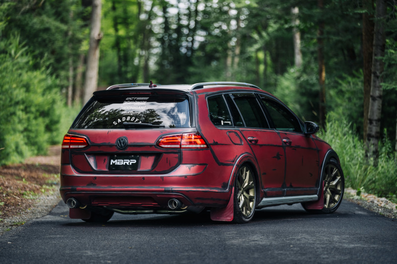 MBRP 17-19 VW Golf Sportwagen/Alltrack 1.8T T304SS 3in Cat-Back 2.5in Dual Split Rear w/ SS Tips - Image 5