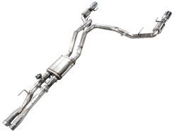 AWE Gen 3 Raptor R SwitchPath Exhaust  - Chrome Silver Tips - Image 10