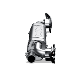 Akrapovic 10-13 Porsche 911 Turbo / Turbo S (997 FL) Slip-On Line (Titanium) w/ Titanium Tips - Image 5