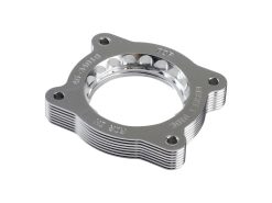 aFe 07-13 Chevrolet Silverado 1500/GMC Sierra 1500 Silver Bullet Throttle Body Spacer - Silver - Image 3