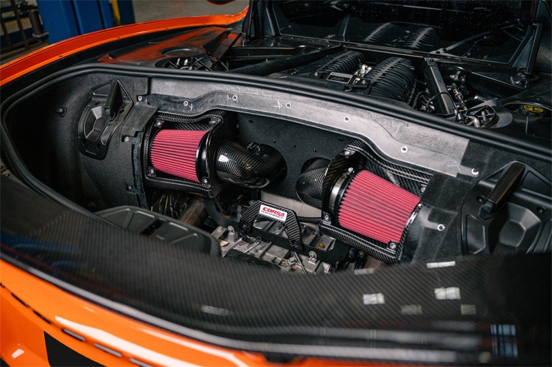 Corsa 23+ Chevy C8 Z06 Carbon Fiber Air Intake w/ DryTech Filter - Image 6