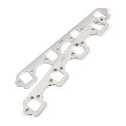Alternative view of Stainless Works SBF Stock Rectangular Shaped Port 304SS Exhaust Flanges 1-5/8in Primaries (2in BP)