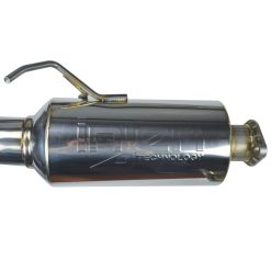 Injen 10-13 Hyundai Genesis Coupe 2.0L(t) 4cyl SS Exhaust w/ 76mm Y-Pipe Resonator/Molded SS Flanges - Image 4