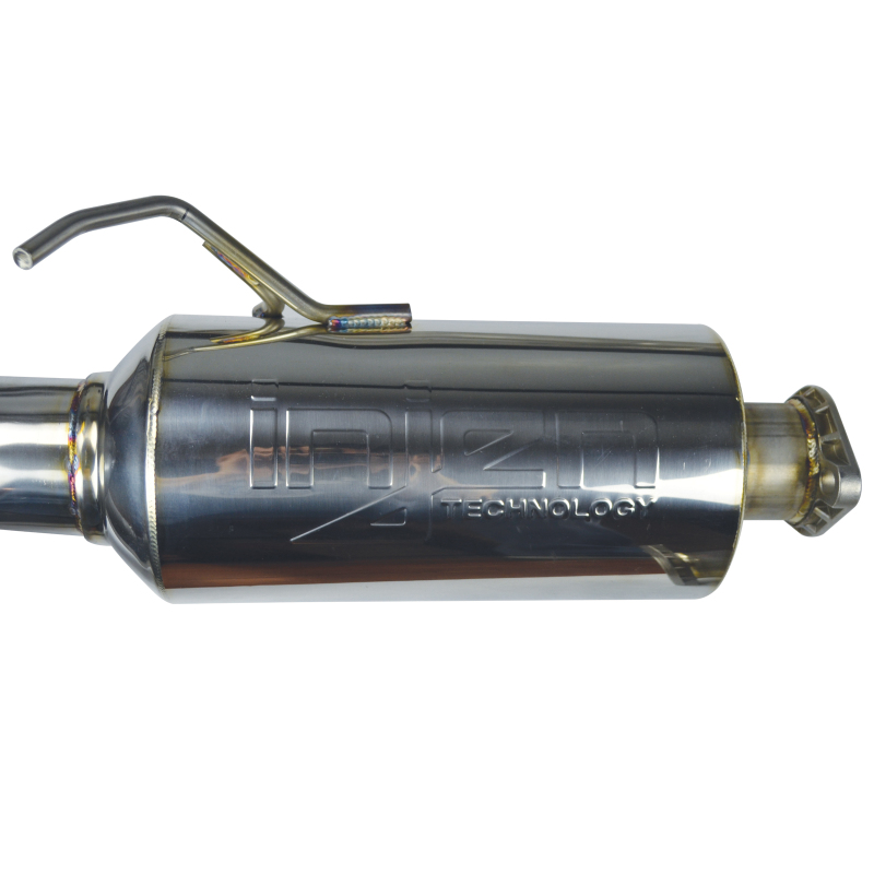Injen 10-13 Hyundai Genesis Coupe 2.0L(t) 4cyl SS Exhaust w/ 76mm Y-Pipe Resonator/Molded SS Flanges - Image 4