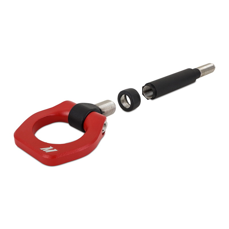 Mishimoto 13+ Subaru BRZ/FRS/86 / 18+ Subaru WRX Red Racing Front Tow Hook - Image 3