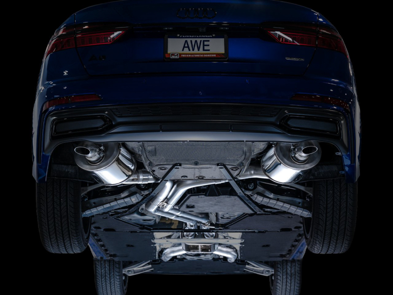 AWE Audi 2019-2023 C8 A6/A7 3.0T Touring Edition Cat-back Exhaust- Turn Downs - Image 14