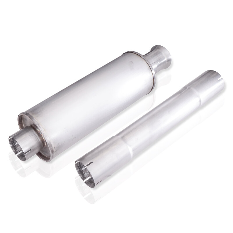 Stainless Works 2018+ Jeep Wrangler JL 304SS Factory Connect 2.5in Cat Back Exhaust System - Image 9