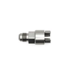 Alternative view of DeatschWerks 6AN Male 3/8in Female EFI Quick Connect Adapter