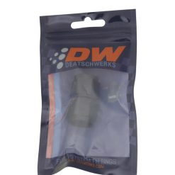Alternative view of DeatschWerks 8AN Flare Female Swivel to 8AN Flare Female Swivel - Anodized Matte Black