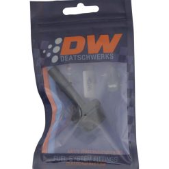 Alternative view of DeatschWerks 10AN ORB Male to 3/8in Male EFI Quick Connect Adapter - Anodized Matte Black
