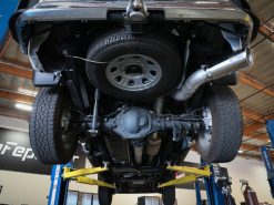 aFe Large Bore-HD 5 IN 409 SS DPF-Back Exhaust System w/Polished Tip 20-21 GM Truck V8-6.6L - Image 6