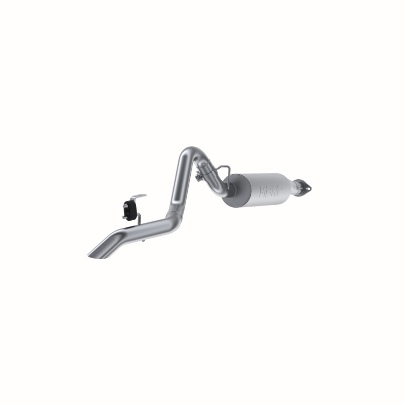 MBRP 04-06 Jeep Wrangler (TJ) Unlimited 4 0L I-6 Cat Back Single Aluminized Exhaust - Image 2