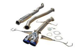 Injen 16-20 Honda Civic Hatchback 1.5T SS Cat-Back Exhaust w/ Titanium Tips - Image 4