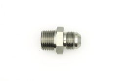 DeatschWerks 8AN Male Flare To 1/2in. Male NPT Adapter