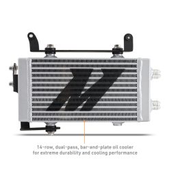 Alternative view of Mishimoto 2023+ Toyota GR Corolla Oil Cooler Kit - Non Thermostatic - SL