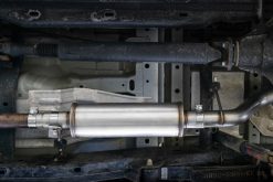 Alternative view of MBRP 19-20 Ford Ranger 2.3L 3 in Dual Split Rear Exit  4 in Tips AL Cat Back