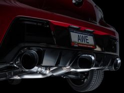 AWE Tuning 2023+ Toyota GR Corolla Touring Edition Exhaust - Diamond Black Tips - Image 5