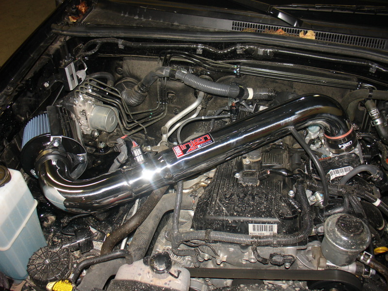 Injen 05-20 Toyota Tacoma 2.7L Polished Power-Flow Air Intake w/ MR Tech/Heat Shield - Image 4
