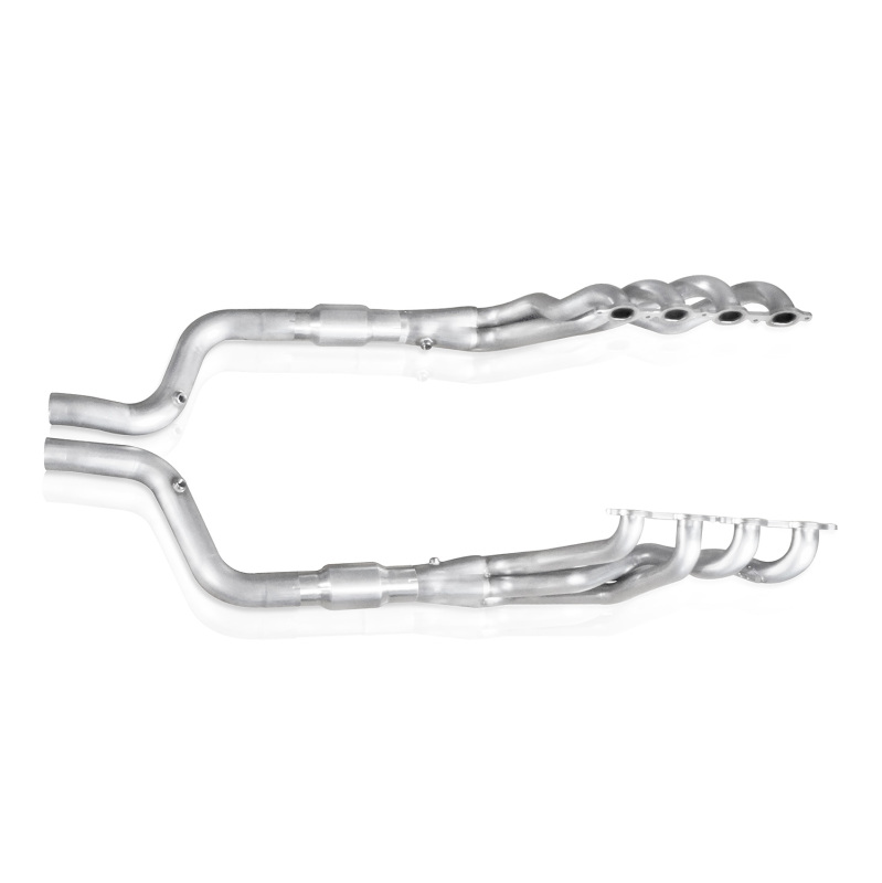 Stainless Works 2016-19 Camaro Catted Headers 1-7/8in Primaries 3in Catted Leads 3/8in Flanges - Image 2