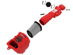 aFe Momentum GT Pro DRY S Cold Air Intake System 2018+ Jeep Wrangler (JL) V6 3.6L (Red Edition) - Image 2