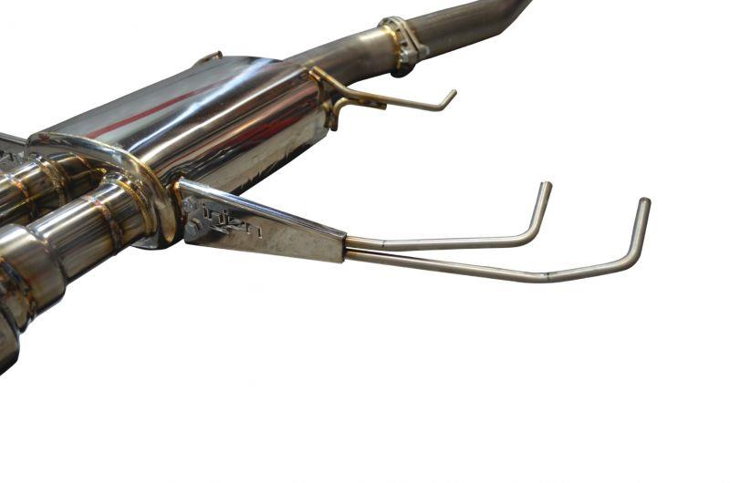 Injen 17-19 Honda Civic Type-R 3in SS Cat-Back Exhaust w/ Dual Burnt Titanium Tips - Image 5
