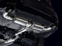 AWE 19-23 BMW 330i / 21-23 BMW 430i Base G2X Touring Axle Back Exhaust - Diamond Black - Image 12