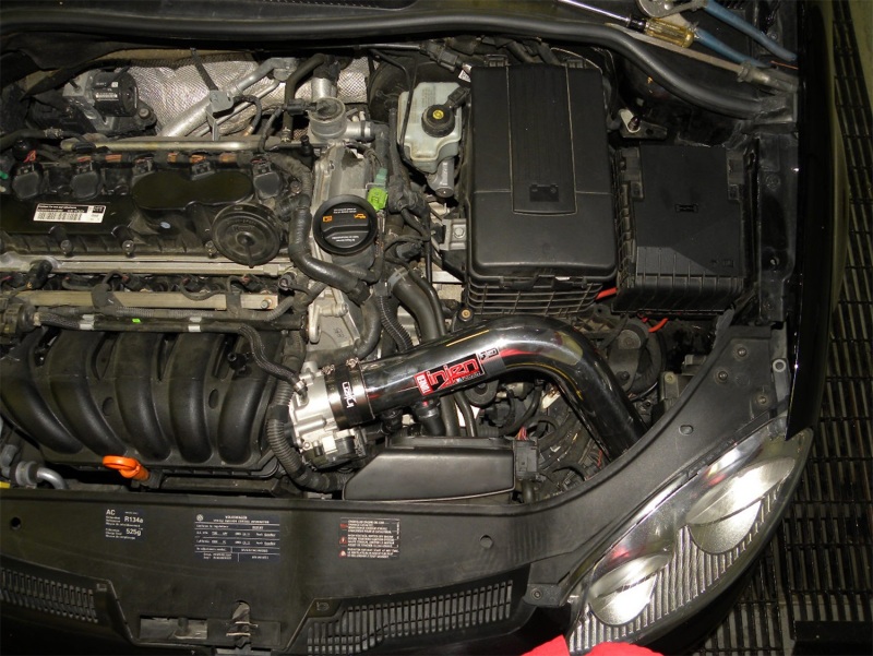 Injen 09-10 VW Golf 2.5L Black Cold Air Intake w/ MR Tech/Air Fusion/Nano-Fiber Filter (NO MAF) - Image 3