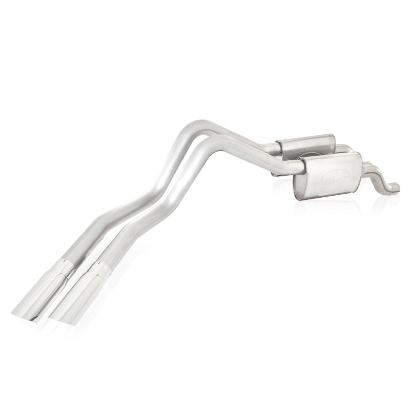 Stainless Works 2010-14 Raptor Exhaust 3in S-Tube Mufflers Exits Behind Passenger Rear Tire - Image 2