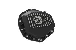 Alternative view of aFe Power Pro Series Rear Differential Cover Black w/ Machined Fins 14-18 Dodge Trucks 2500/3500