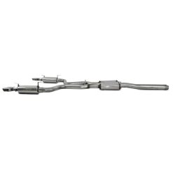 MBRP 08-11 Dodge Challenger SRT8 6.1L Hemi T304 Cat Back Dual Split Rear - Image 4