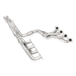 Stainless Works 2020-21 Silverado HD 6.6L 2in Long Tube Header Kit Performance Connect - Image 3