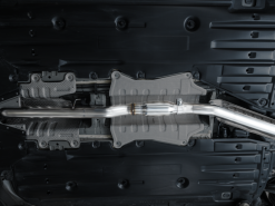 AWE Tuning 22+ Honda Civic Si/Acura Integra Track Edition Catback Exhaust - Dual Diamond Black Tips - Image 5