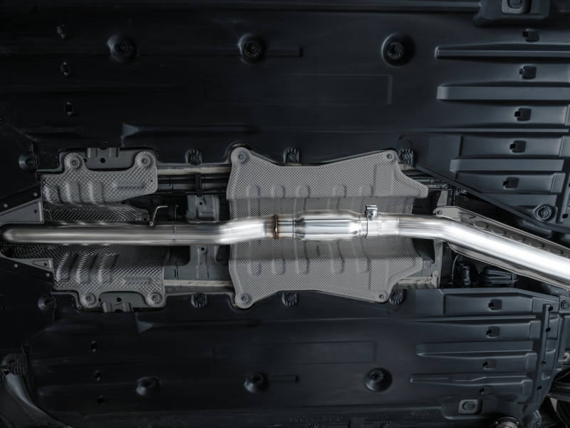 AWE Tuning 22+ Honda Civic Si/Acura Integra Track Edition Catback Exhaust - Dual Chrome Silver Tips - Image 5