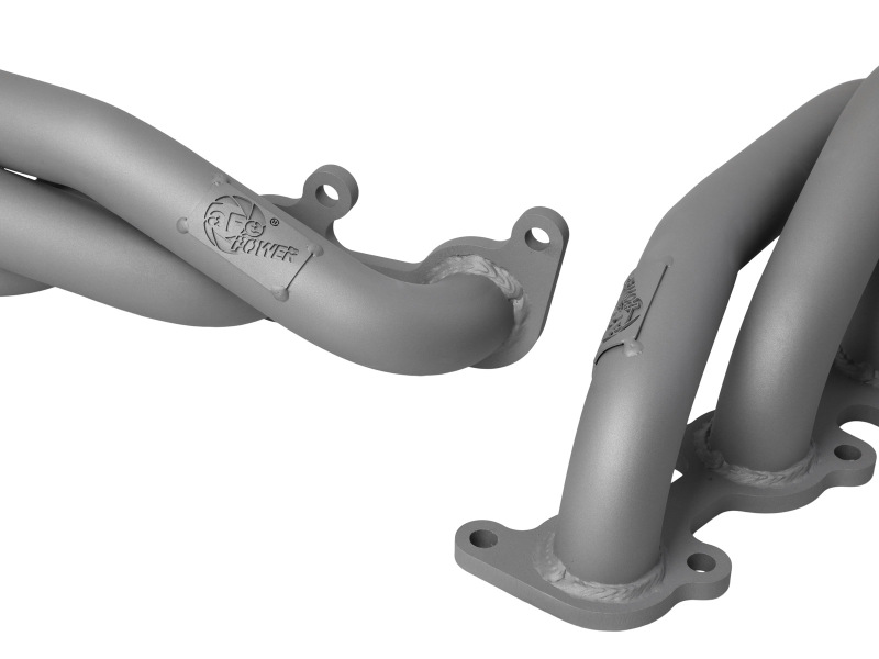 aFe Ford F-150 15-22 V8-5.0L Twisted Steel 1-5/8in to 2-1/2in 304 Stainless Headers w/ Titanium Coat - Image 3