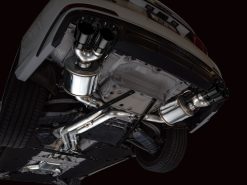 AWE Tuning 19-23 Audi C8 S6/S7 2.9T V6 AWD Touring Edition Exhaust - Diamond Black Tips - Image 4