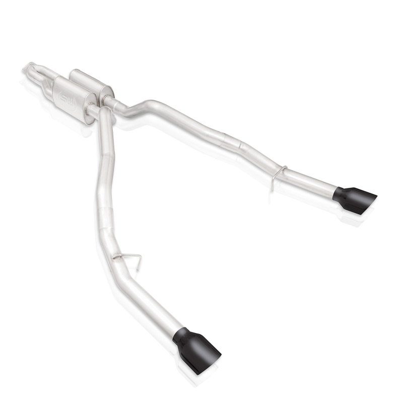 Stainless Works 2019+ Ram Legend Catback With Black Tips - Image 7