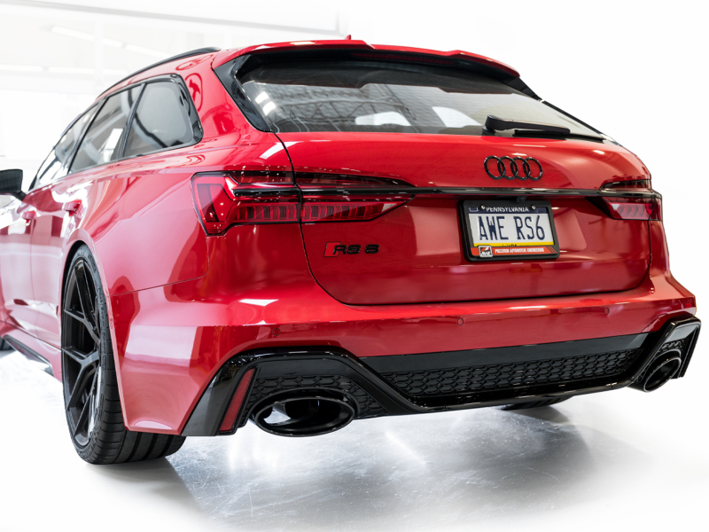 AWE Tuning 21-23 Audi C8 RS6/RS7 SwitchPath Cat-back Exhaust - Diamond Black Tips - Image 16