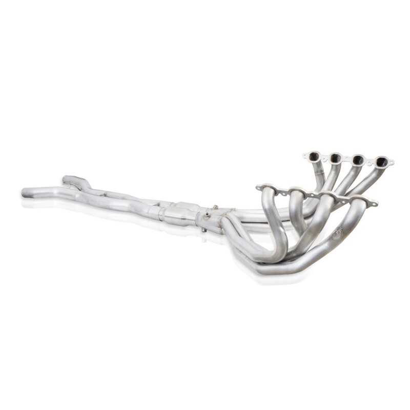 Stainless Works 2014-18 Corvette 6.2L Headers 2in Primaries w/ High-Flow Cats X-Pipe - Image 3