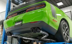MBRP 15-Up Challenger 5.7 / 17-Up 6.2L/6.4L 3in Race Series Cat-Back w/ Quad Tips T304 Exhaust - Image 5