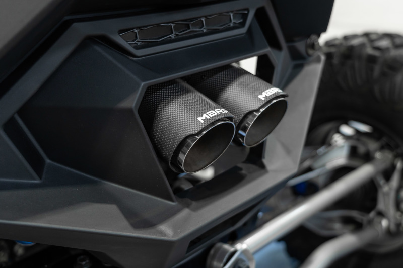 MBRP 22-23 Polaris RZR Pro R Single Slip-on Dual Outlet Performance Series - Image 4
