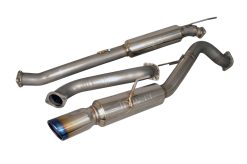 Injen 14-19 Ford Fiesta ST 1.6L Turbo 4Cyl 3in Cat-Back Stainless Steel Exhaust w/ Burnt SS Tip - Image 4