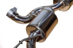 Injen 07-17 Jeep Wrangler JK 3.6L/3.8L 63mm Polished Axle-back Exhaust w/ 4in Black Tips - Image 10