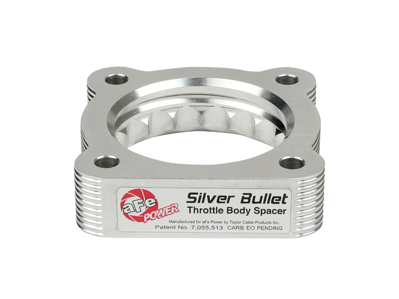 aFe Silver Bullet Throttle Body Spacers TBS 07-12 Dodge Ram 1500 V8-4.7L - Image 5