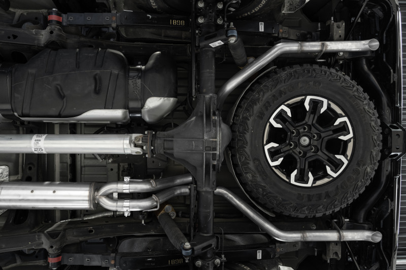 MBRP 22-23 Chevrolet/ GMC 1500 Silverado/ Sierra ZR2/AT4X 6.2L 2.5in Turn Down 3in Cat Back Exhaust - Image 3