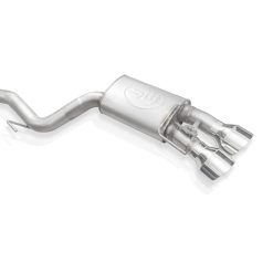 Alternative view of Stainless Works 2020 Ford GT500 Redline Catback H-Pipe Exhaust Factory Connect - Polished Tips